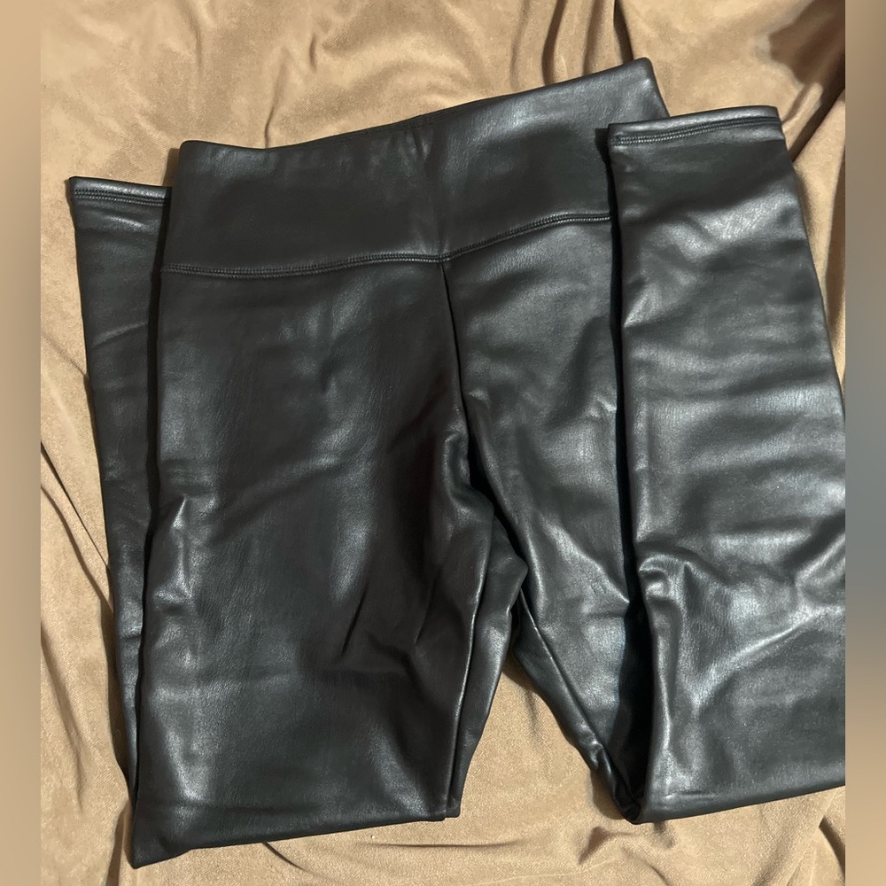 Hollister Faux Leather Leggings